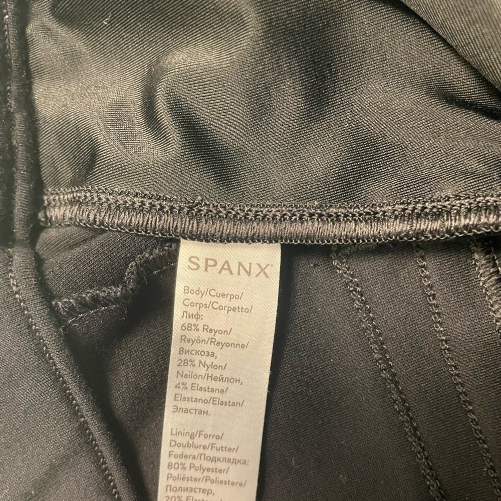 SPANX The Perfect Black Pant, Ankle Backseam Skinny Pants - 20251R - Black - XL - Picture 6 of 6